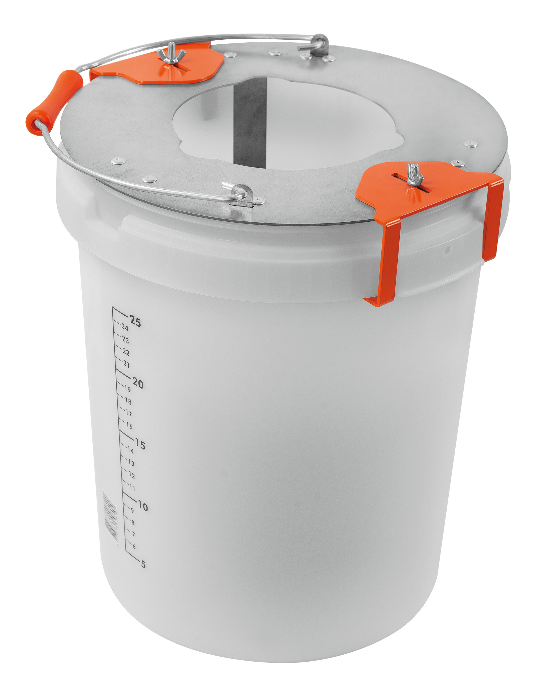 Mixeo - set nettoyage melangeur seau + support 3 brosses